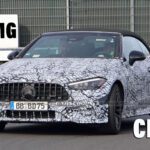 La Mercedes-AMG CLE 53 Cabrio montre un visage en colère et des ailes évasées sur les dernières photos d’espionnage
