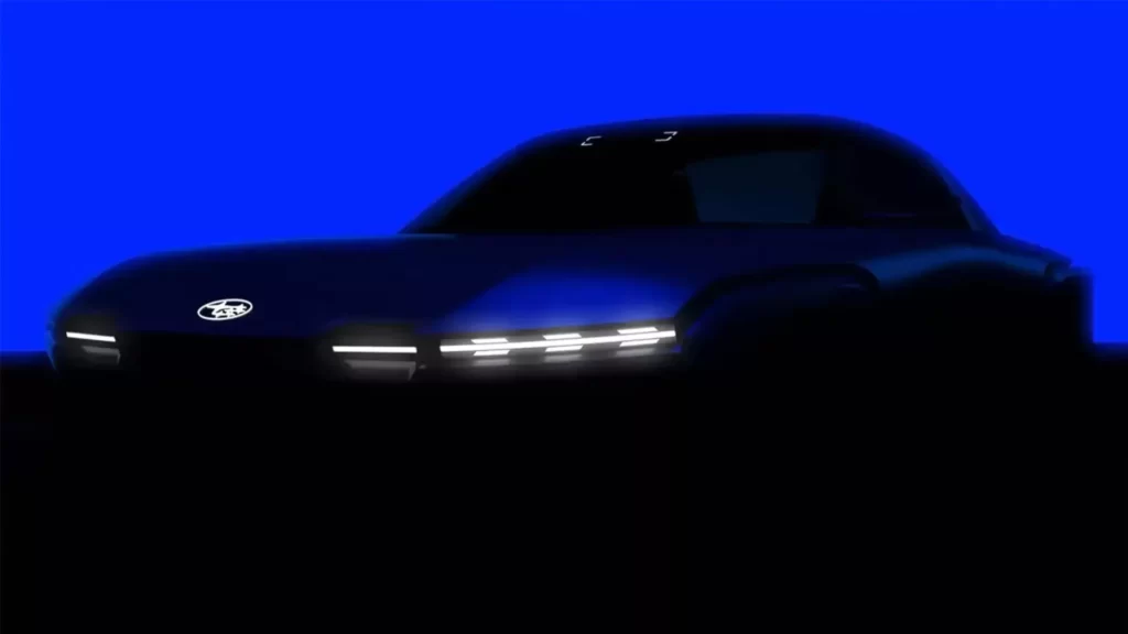 Subaru taquine le concept de voiture de sport électrique