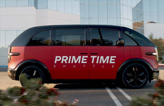 Prime Time Shuttle achètera jusqu'à 550 véhicules électriques Canoo