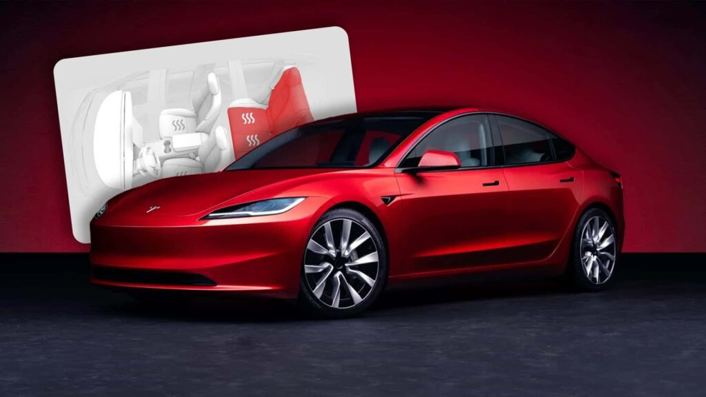 Tesla pourrait se préparer à facturer les sièges avant chauffants