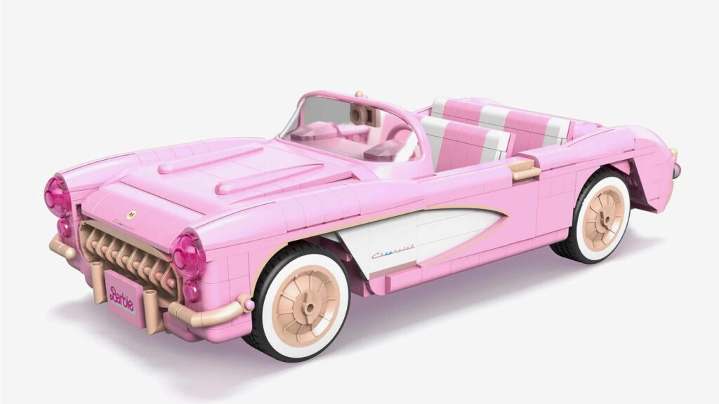 Mieux que les Lego ?  La Barbie Corvette de MEGA est classiquement cool et disponible en précommande