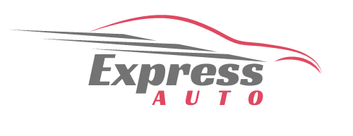 Express auto logo transparent noir