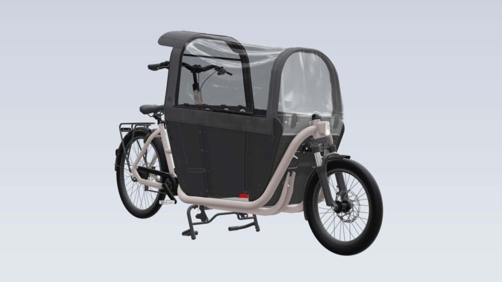 Decathlon devrait bientôt lancer le nouveau vélo électrique F900E Velo Cargo