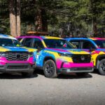 Honda rivalise avec Passport et Pilot Trailsports colorés au Rebelle Rally