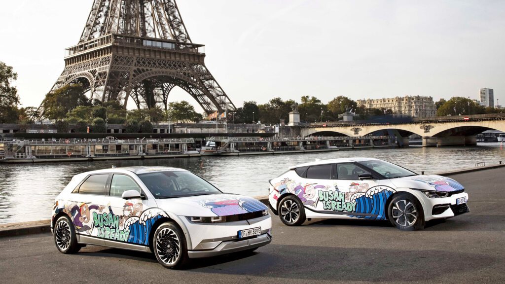 Hyundai amène 10 voitures d’art spéciales à Paris pour soutenir la candidature de Busan à l’Exposition universelle de 2030