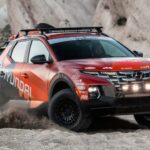 Hyundai Santa Cruz n’avait besoin que de modifications tout-terrain « minimes » pour le Rebelle Rally