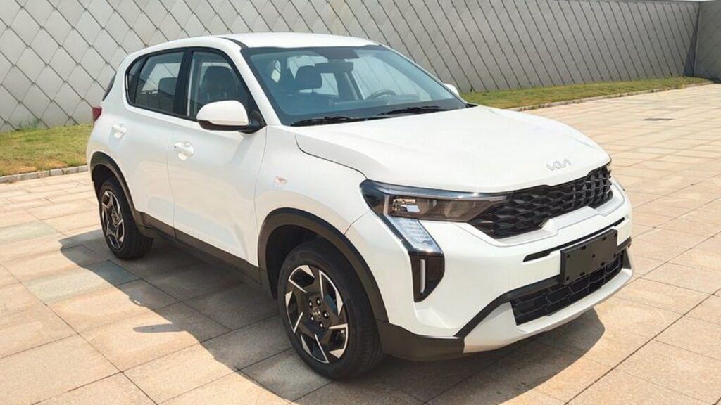 2024 Kia Sonet Facelift Shows Up Early With A Refined Design