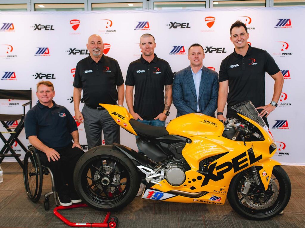 MotoAmerica annonce une toute nouvelle équipe ;  Rahal Ducati Moto