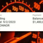 Non, un conducteur en Géorgie n’a pas reçu une contravention pour excès de vitesse de 1,48 million de dollars