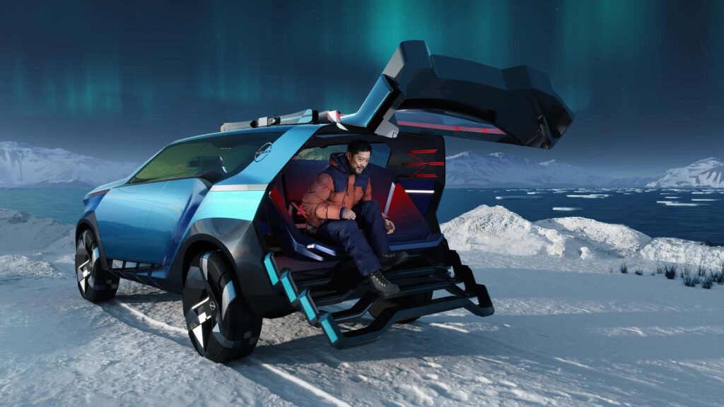 Le concept Nissan Hyper Adventure dévoilé avec des marchepieds de coffre rétractables