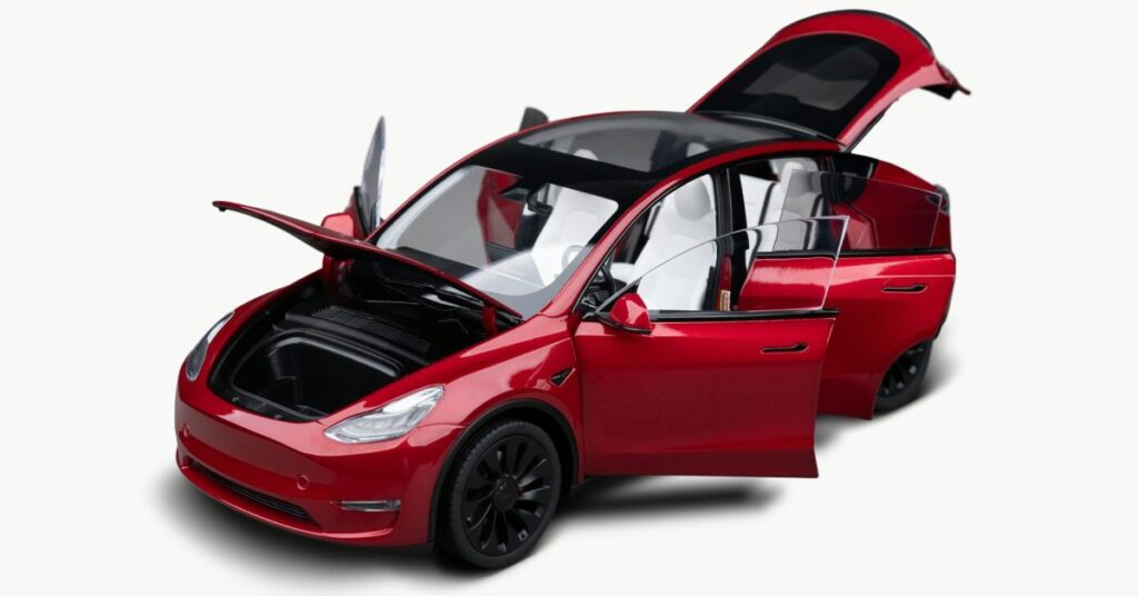 Le modèle Y le moins cher de Tesla à ce jour... est-ce un modèle moulé sous pression à l'échelle 1:18 pour 195 $